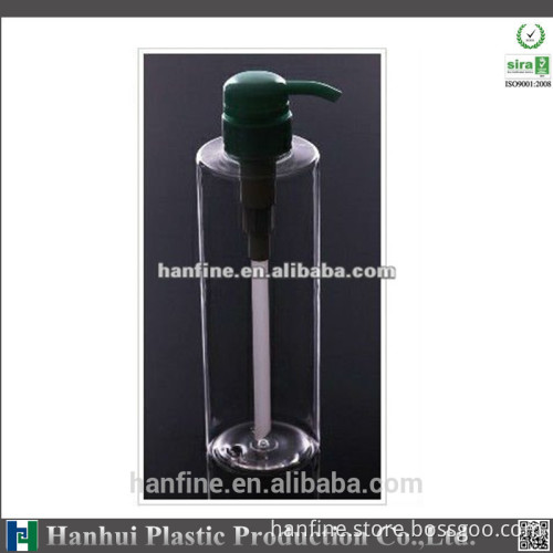 New design 500ml PET pump BOTTLE/factory sale/any color is welocme